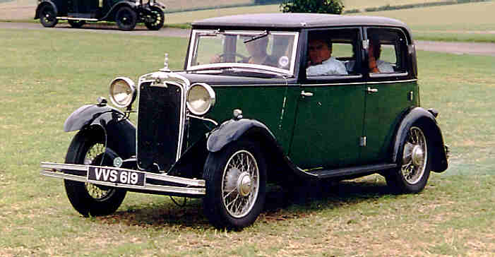 Crossley 10hp Torquay Saloon