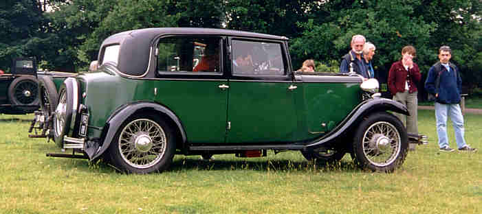 Crossley 10hp Torquay Saloon