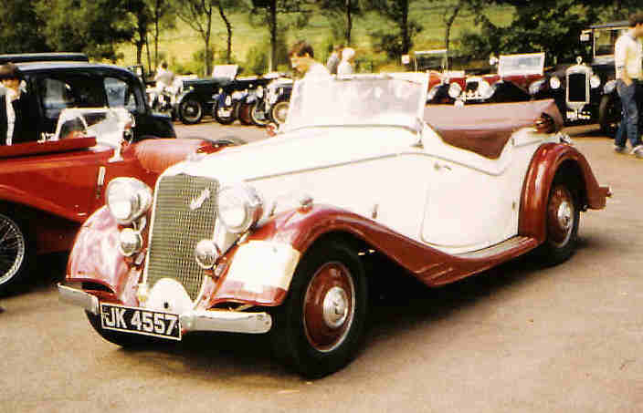 Crossley Regis Tourer in 1981