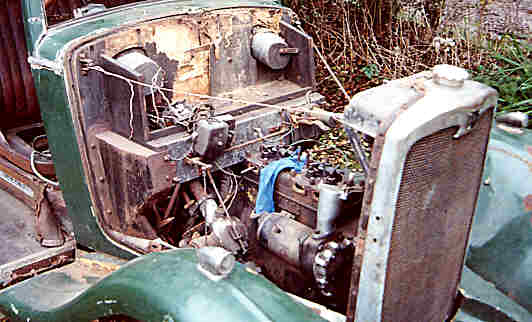 Crossley Torquay engine