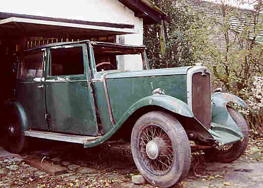 Crossley Torquay before restoration