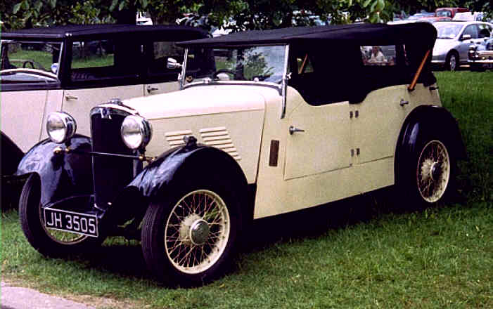 Crossley 10hp tourer