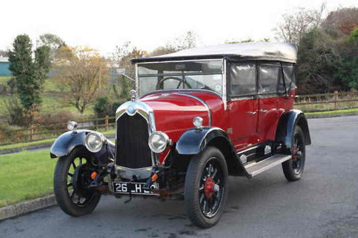 Crossley 14hp tourer