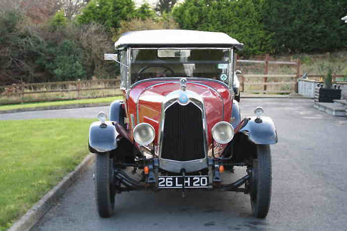 Crossley 14hp tourer