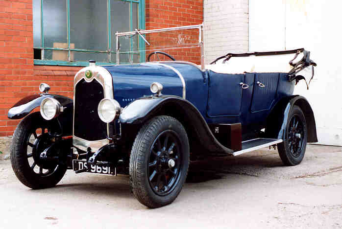 Crossley 14hp tourer