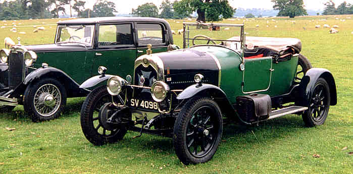 Crossley 14hp tourer