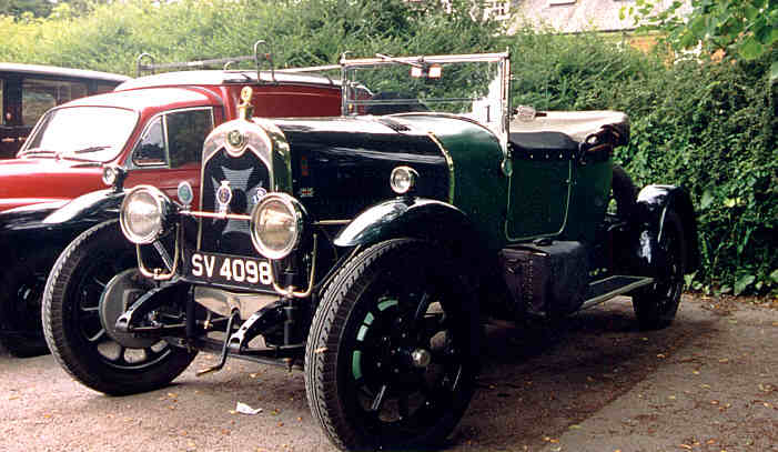 Crossley 14hp tourer