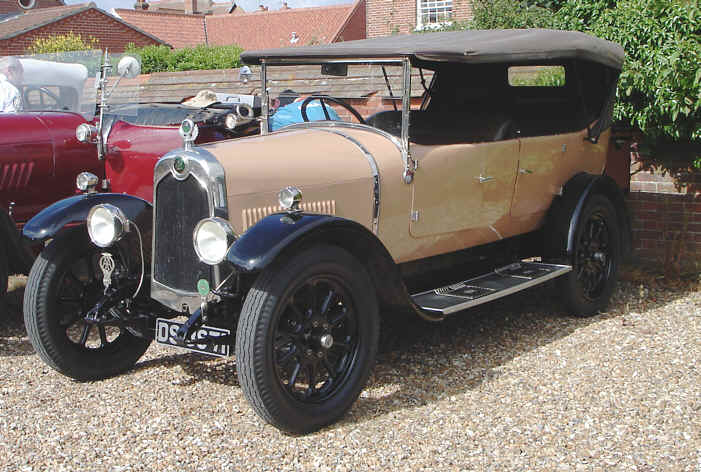 Crossley 14hp tourer