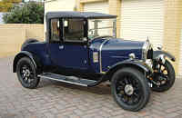 Crossley 1925 15/30 coupe