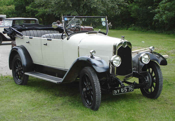 Crossley 14hp tourer