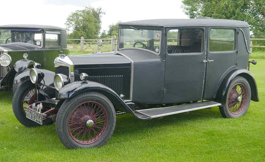 Crossley 15.7 fabric saloon