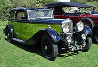 Crossley 2 litre Sports Saloon