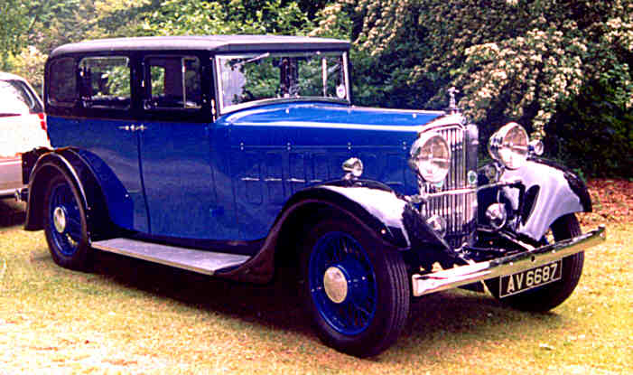 Crossley Super Silver saloon