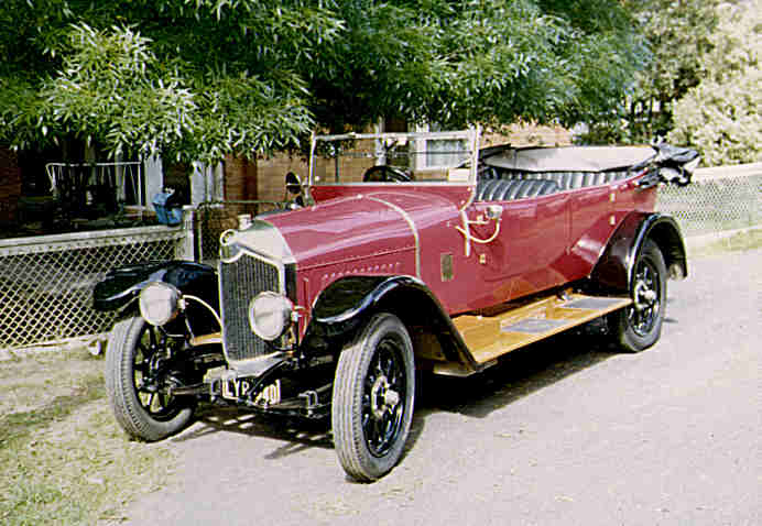 Crossley 1921 19.6 tourer