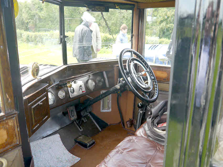 Crossley 19.6 V-screen saloon