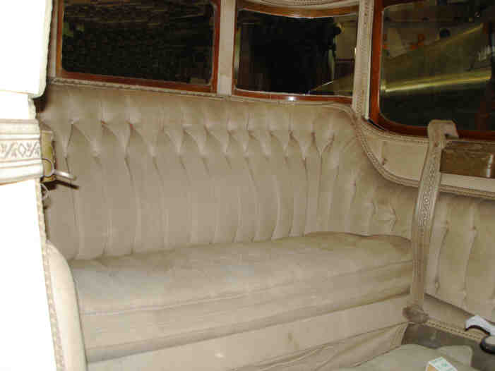 Crossley 40hp interior