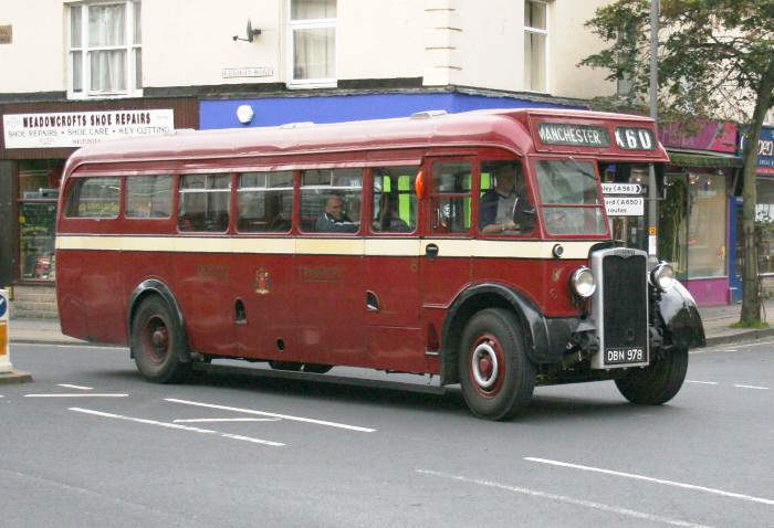 Crossley SD42 single deck bus