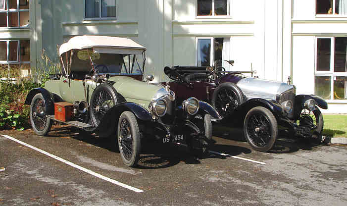 Crossley cars on the 2008 rally