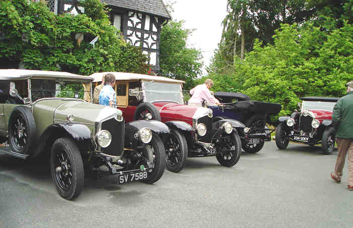 Crossley cars on the 2009 rally