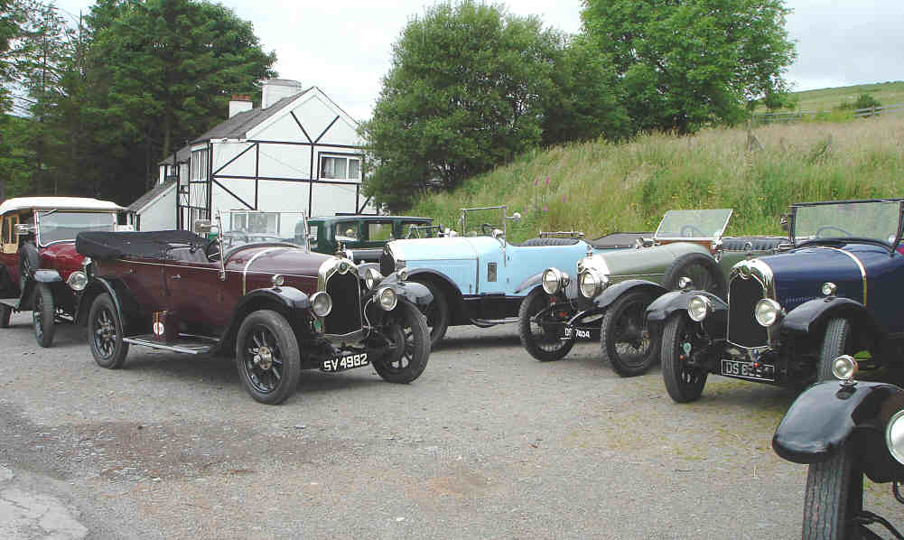 Crossley cars on the 2009 rally