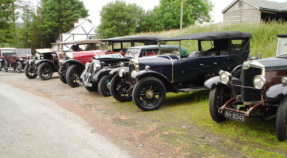 Crossley cars on the 2009 rally