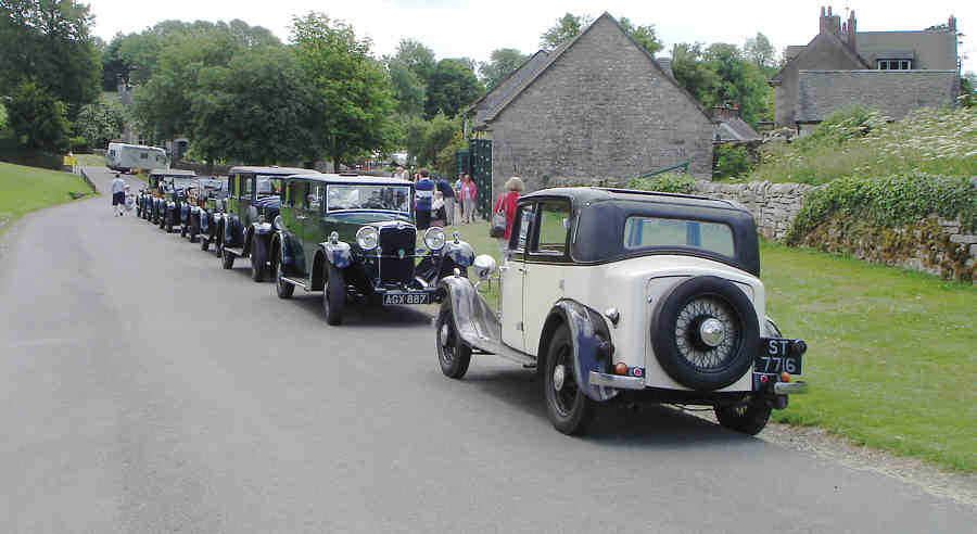 Crossley cars on the 2010 rally