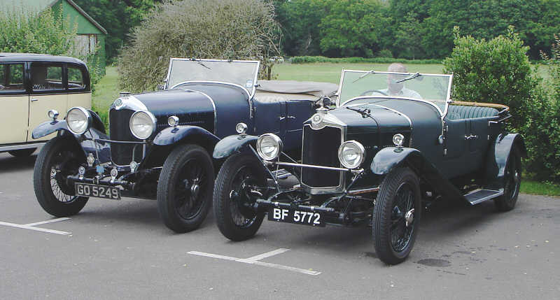 Crossley cars on the 2011 rally