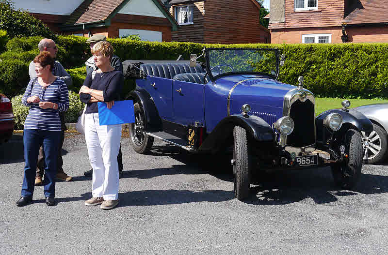 Crossley cars at the 2012 UK national rally