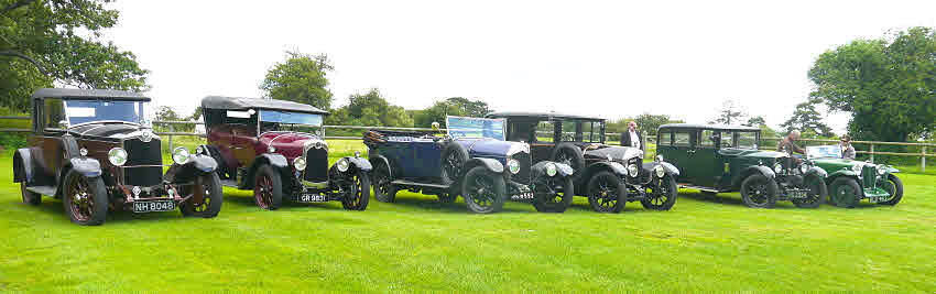 Crossley cars on the 2012 rally