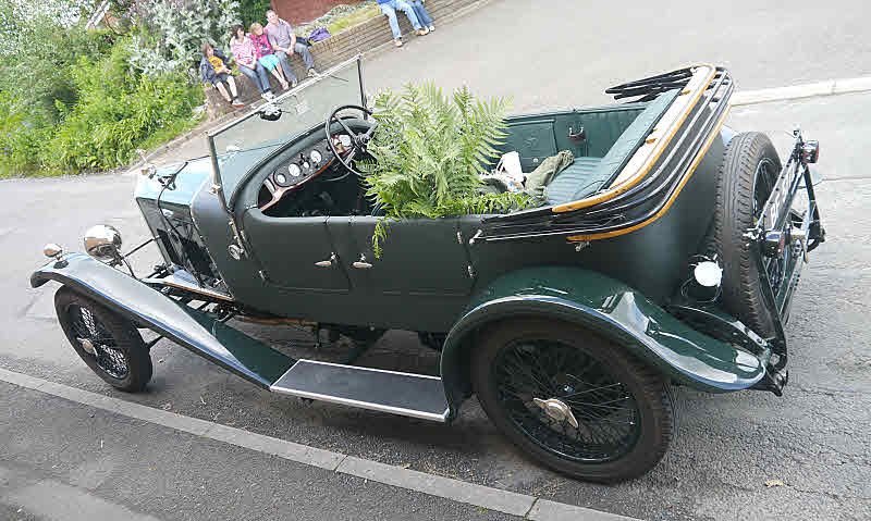 Crossley cars on the 2012 rally