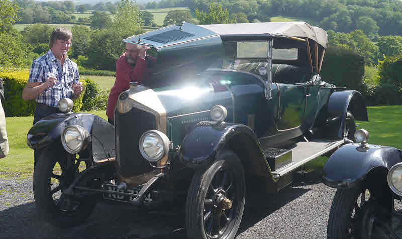 Crossley cars at the 2012 UK national rally