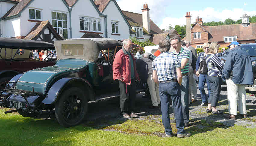 Crossley cars at the 2012 UK national rally