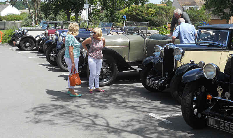 Crossley cars on the 2013 rally