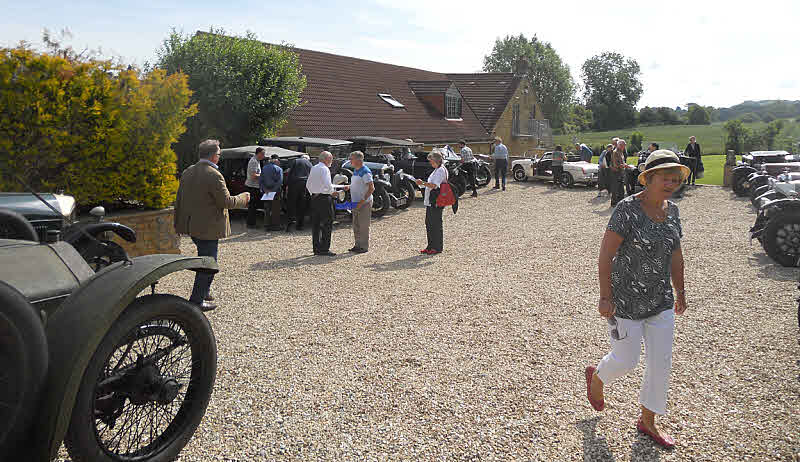 Crossley cars at the 2013 UK national rally