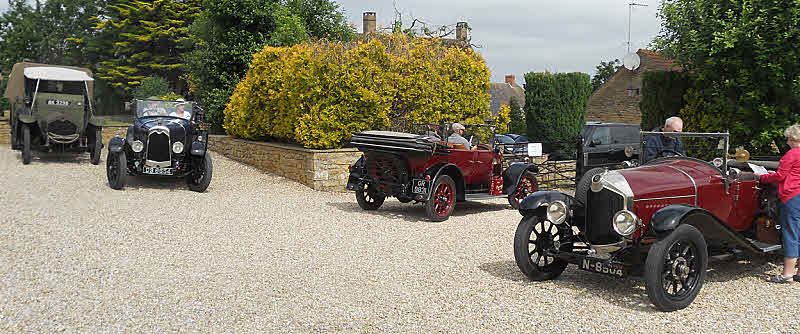 Crossley cars on the 2013 rally