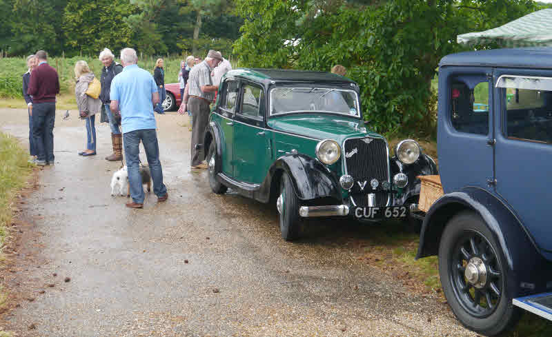 Crossley cars on the 2014 rally