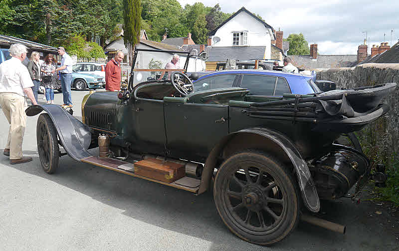 Crossley cars at the 2015 UK national rally