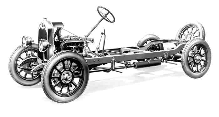 Crossley 14hp chassis