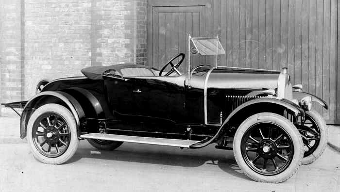 Crossley 14hp 2 seat coupe