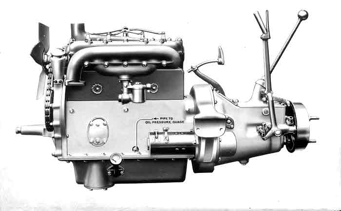 Crossley 14hp engine