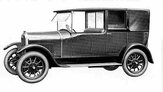 Crossley 14hp landaulette