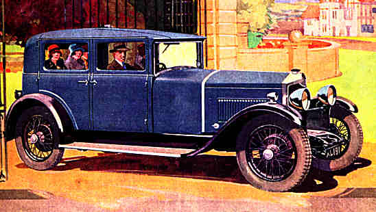 Crossley Shelsley fabric saloon