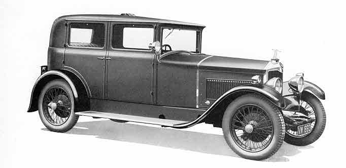 Crossley15.7 sports fabric saloon