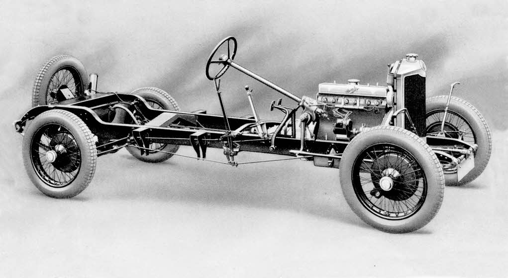Crossley 15.7 chassis
