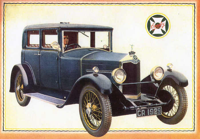 Crossley15.7 sports fabric saloon