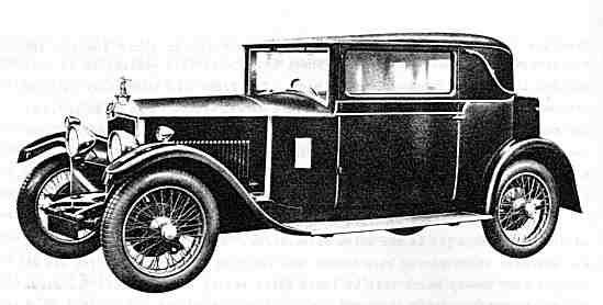 Crossley 15.7 sportsman 4 light coupe