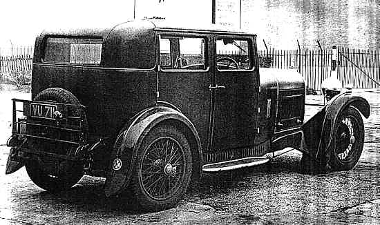 Crossley 2litre sports fabric saloon