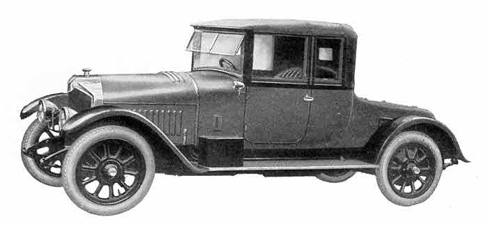 Crossley 19.6 two seat coupe