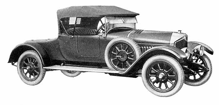 Crossley 19.6 four seat tourer