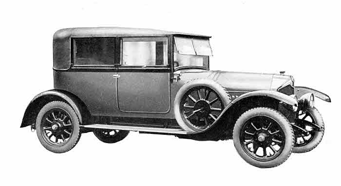 Crossley 19.6 Four seat coupe